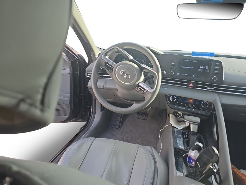 2023 Hyundai Elantra Hybrid Blue