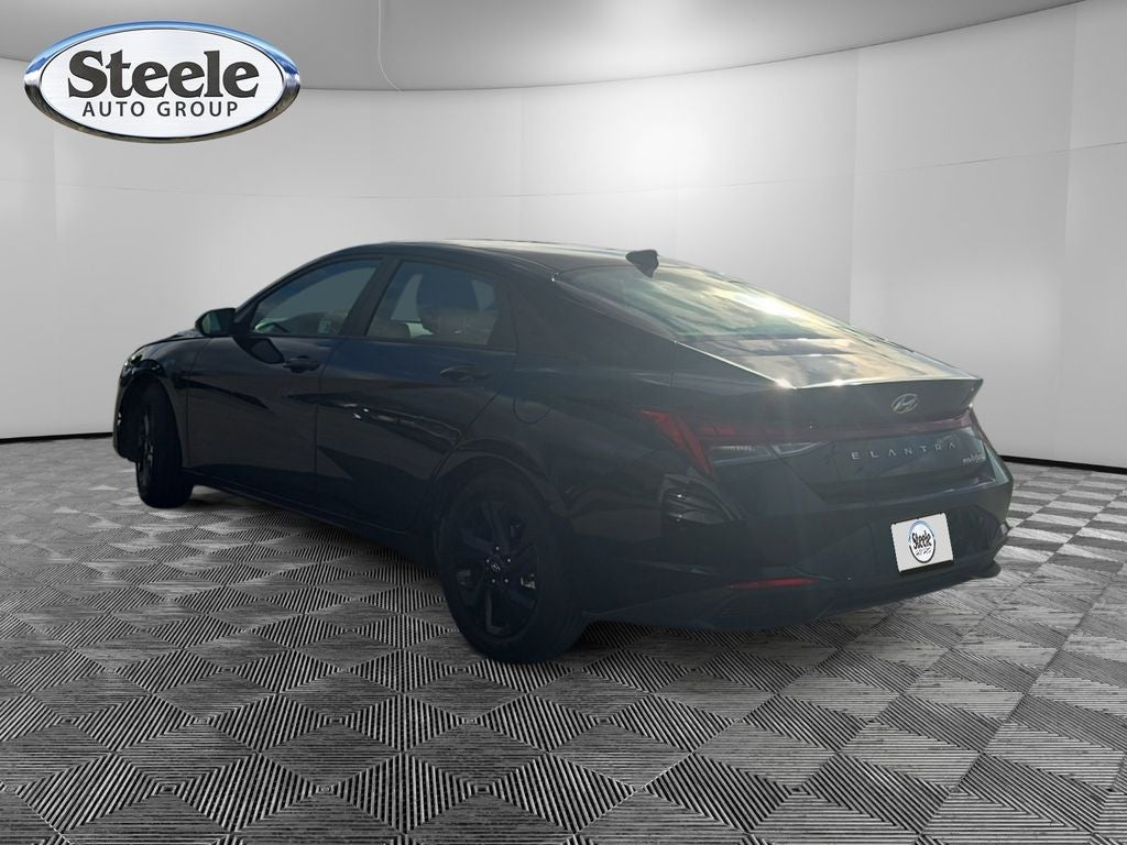 2023 Hyundai Elantra Hybrid Blue