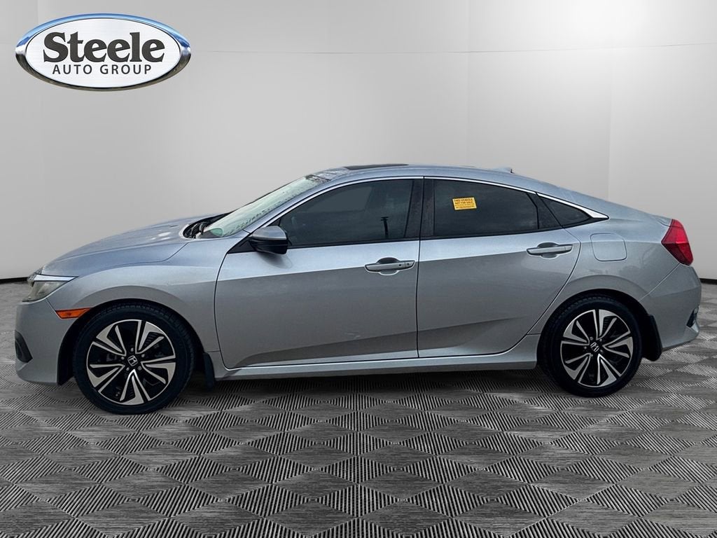 Used 2016 Honda Civic EX-L with VIN 19XFC1F75GE205651 for sale in Luling, TX