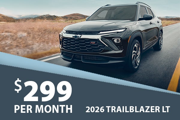 2026 Trailblazer $299/mth